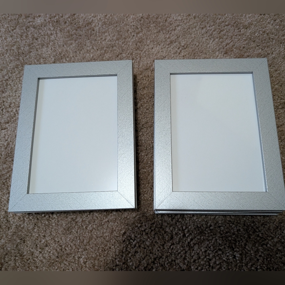 Bundle of 10 Silver Photo Frames